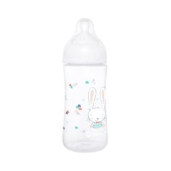 BEBE CONFORT BIBERON PP EMOTION 270ML 0-12M BLANC REF 3102201190