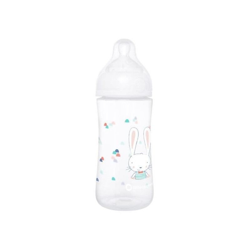 BEBE CONFORT BIBERON PP EMOTION 270ML 0-12M BLANC REF 3102201190