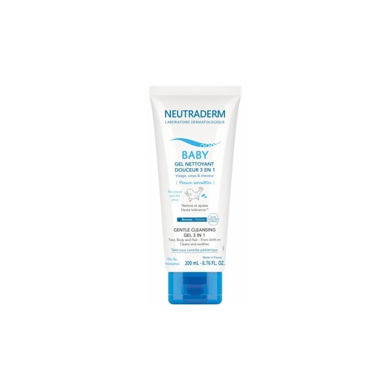 NEUTRADERM BABY GEL NETTOYANT 200ML