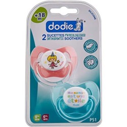 DODIE 2 SUCETTES PHYSIOLOGIQUE P51 18M+