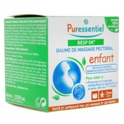 PURESS RESPIR BAUME DE MASSAGE PECTORAL ENFANT 4HE POT 60ML