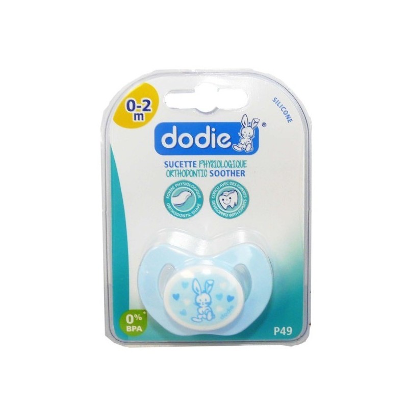 DODIE SUC PHYSIO1 0-2M P49 LAPIN ROSE