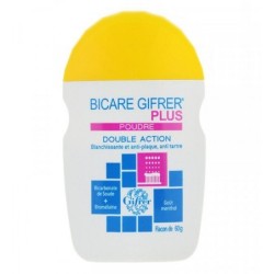 GIFRER BICARE PLUS POUDRE BLANCHEUR 60G