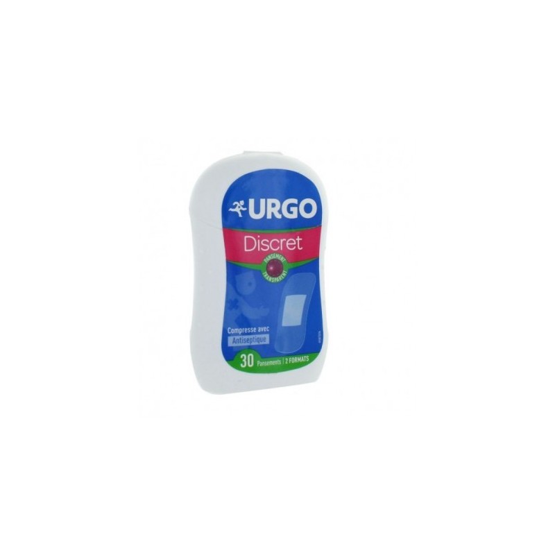 URGO DISCRET 30 (BOITE PLASTIQUE)