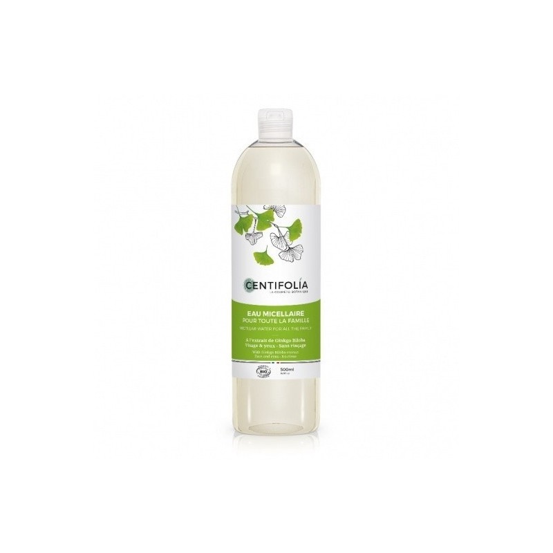 CENTIFOLIA EAU MICELLAIRE POUR TOUTE LA FAMILLE 500ML