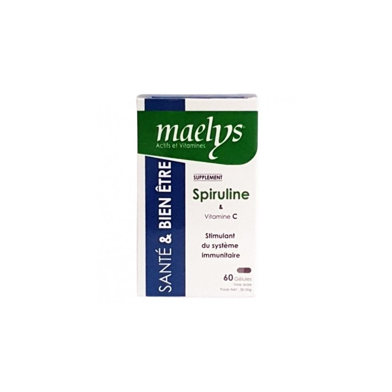 MAELYS SPIRULINE 60GELULES