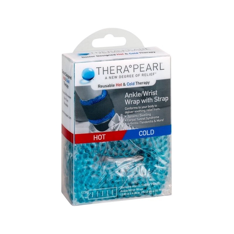 THERAPEARL HOT&COLD ANKLE WRIST WRAP WITH STRAP(ARTICULATION)