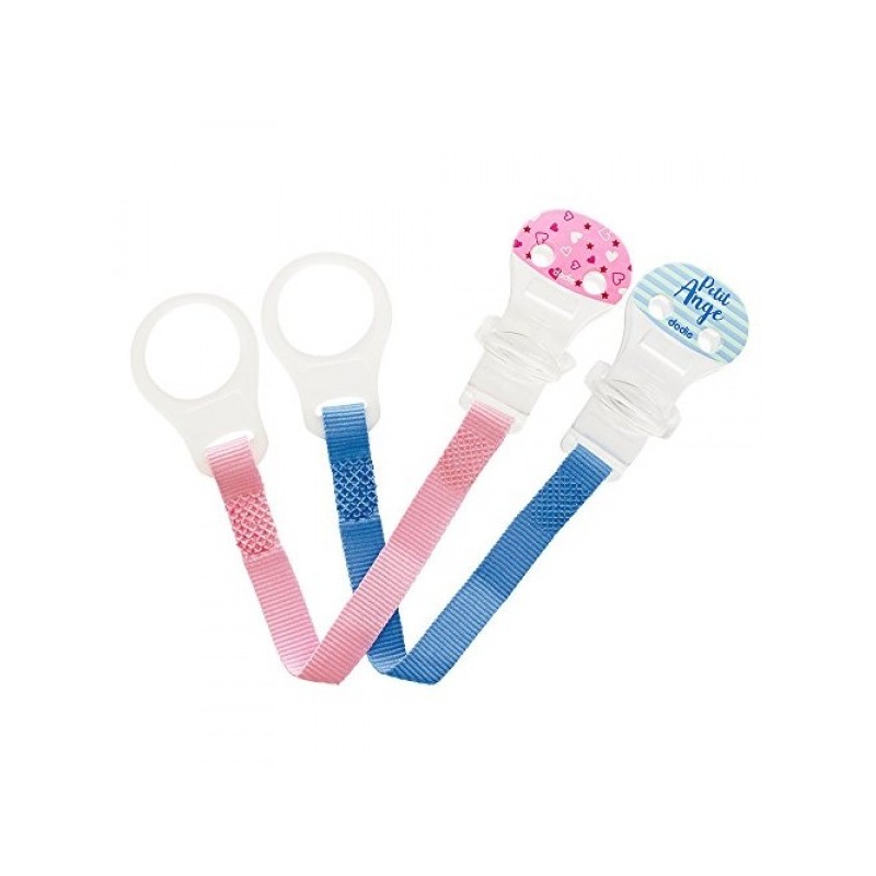 DODIE ATTACHE-SUCETTE RUBAN BLEU ANGE