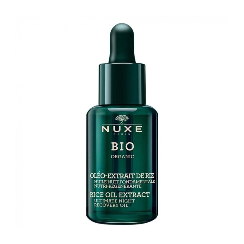 NUXE BIO ORGANIC HUILE NUIT FONDAMENTALE NUTRI REGENERANTE 30 ML