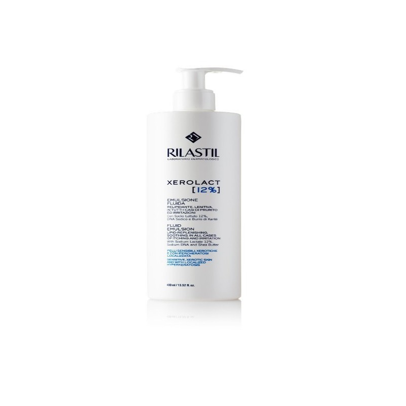 RILASTIL XEROLACT 12% FLUIDE EMULSION 400ML