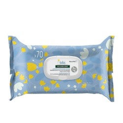 KLORANE BEBE LINGETTES DOUCES 70 U
