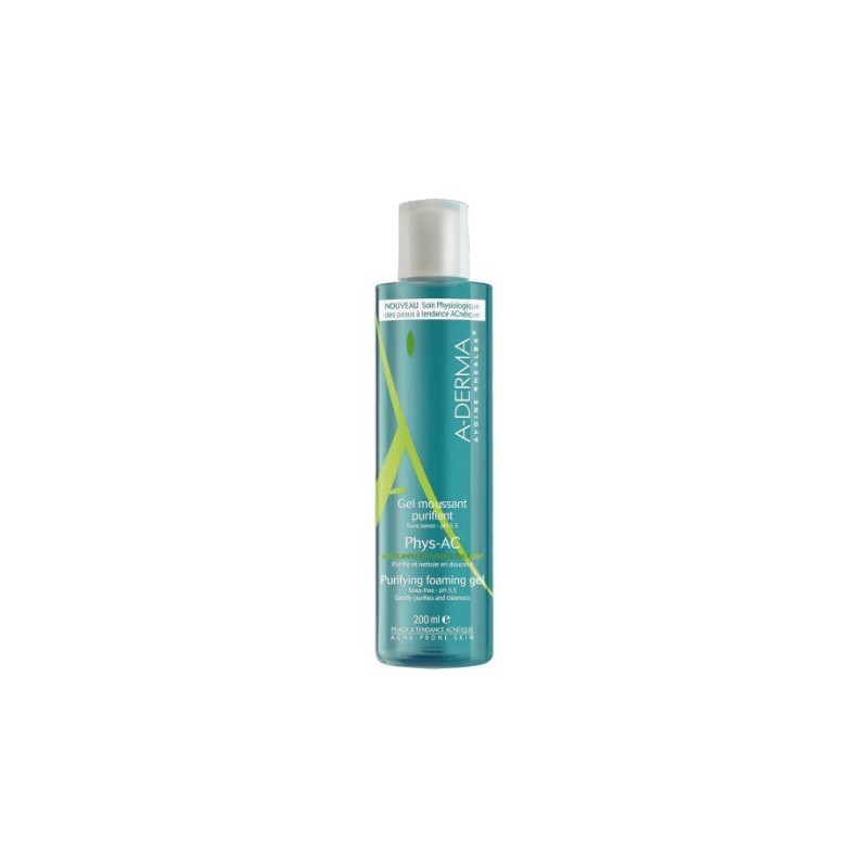 A-DERMA PHYS-AC GEL MOUSSANT 200ML