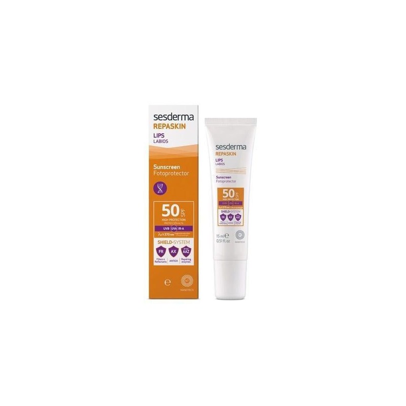 SESDERMA REPASKIN LIPS BALM SPF50 15ML