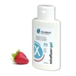 MIRADENT MIRAFLUOR K-GEL FRAISE 250ML