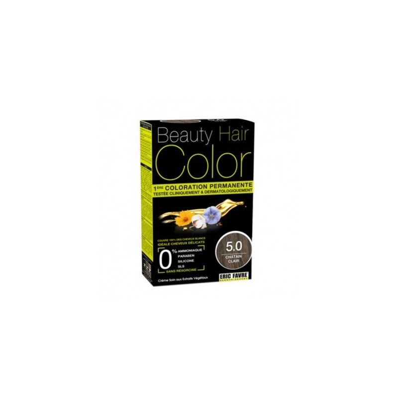 ERIC FAVRE BEAUTY HAIR COLOR 5.0 CHATAIN CLAIR 160ML