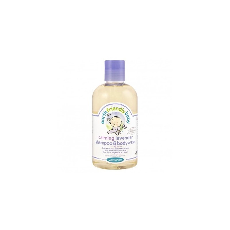LANSINOH EFB SHAMPOING ET GEL LAVANT A LA LAVANDE 250ML