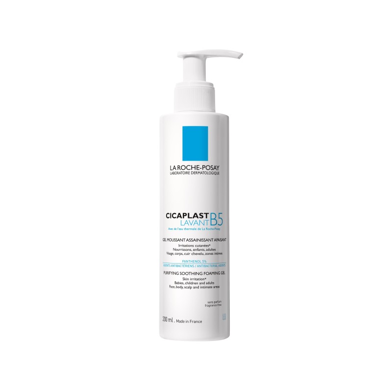 LA ROCHE POSAY CICAPLAST B5 GEL LAVANT PEAU IRRITEE ET FRAGILISEE | 200ML