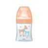 DODIE BIB EN VERRE 150ML BEIGE BICHE TET PLATE