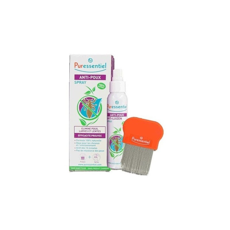 PURESS ANTI POUX LOTION + PEIGNE TRAITEMENT 10MIN FL 100ML