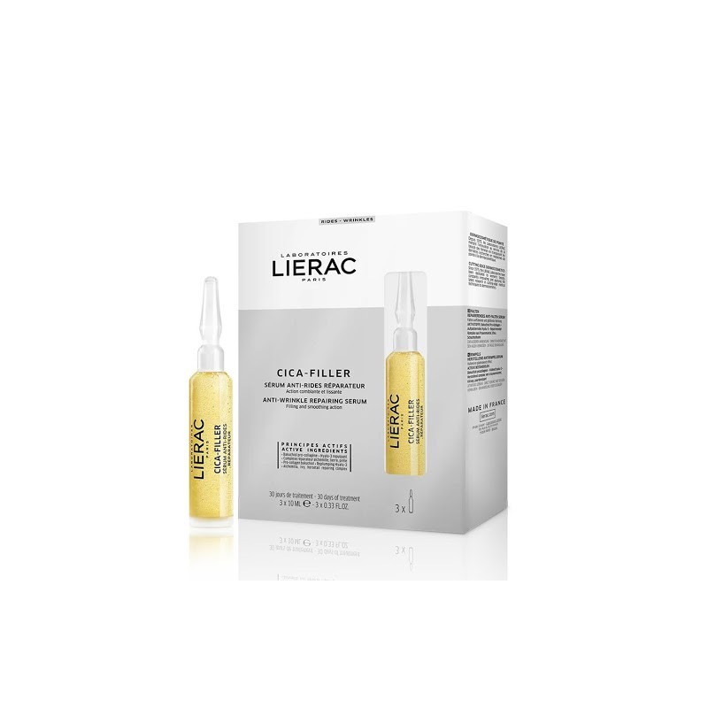 LIERAC CICA FILLER SERUM ANTI RIDES REPARATEUR 3*10ML