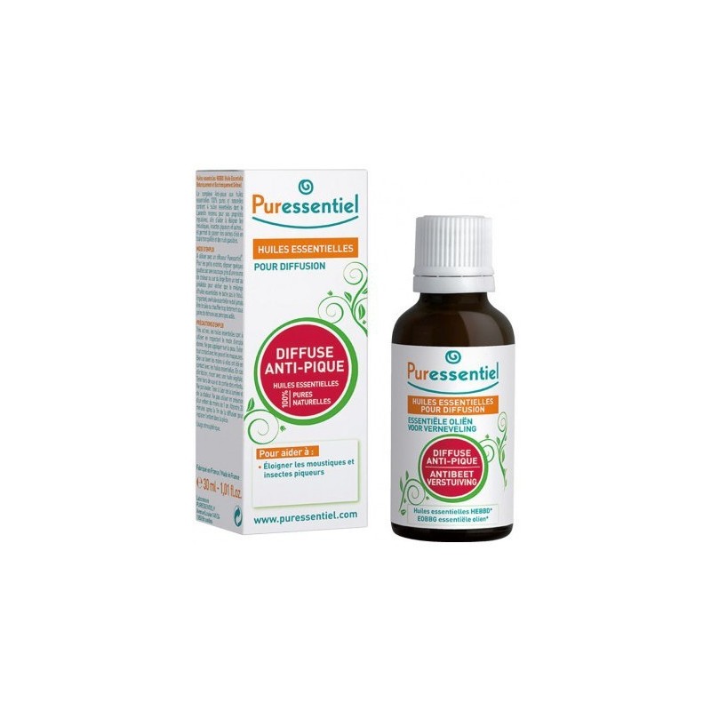 PURESSENTIEL HUILE POUR DIFFUSION CITRONNELLE 30ML