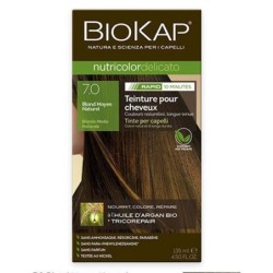 BIOKAP NUTRICOLOR DELICATO RAPID 7.0 BLOND MOYEN 135 ML