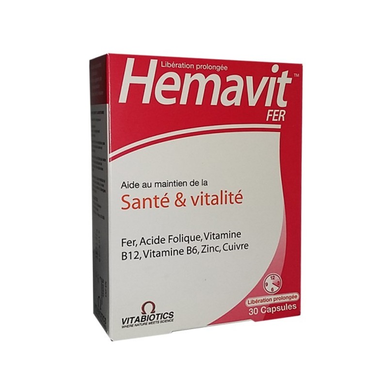 HEMAVIT FER 30 CP