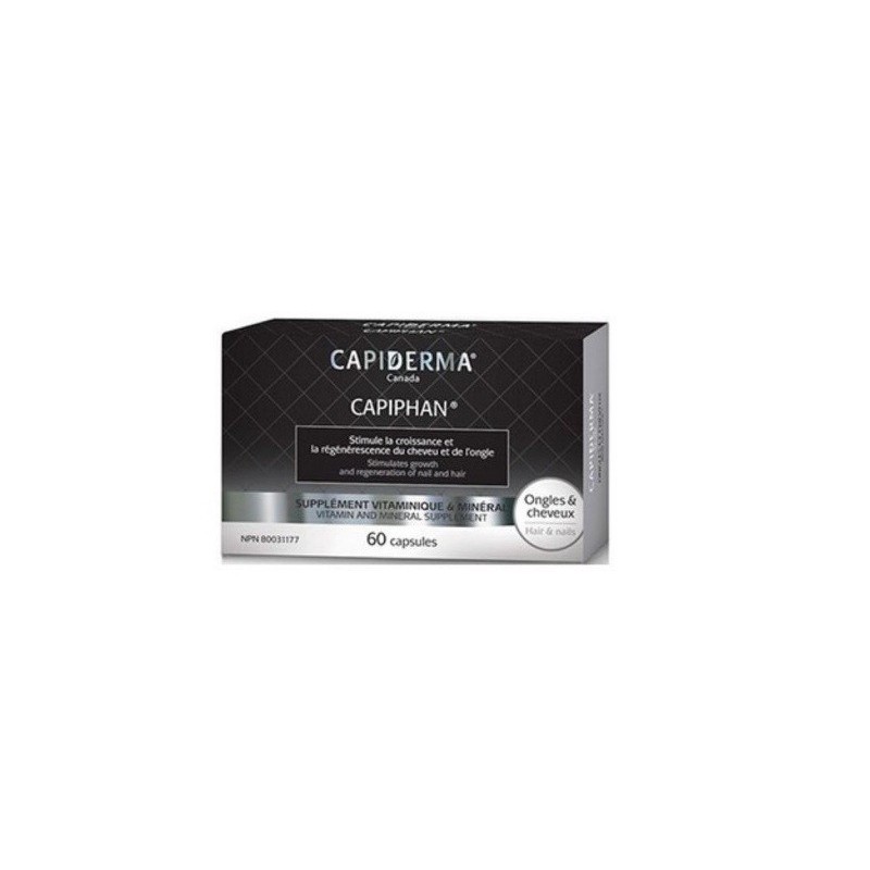 CAPIDERMA CAPIPHAN CHEVEUX ET ONGLES 60GELULES