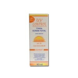 UV CONTROL CREME ECRAN TOTAL COUVRANT SPF 50+ 50ML