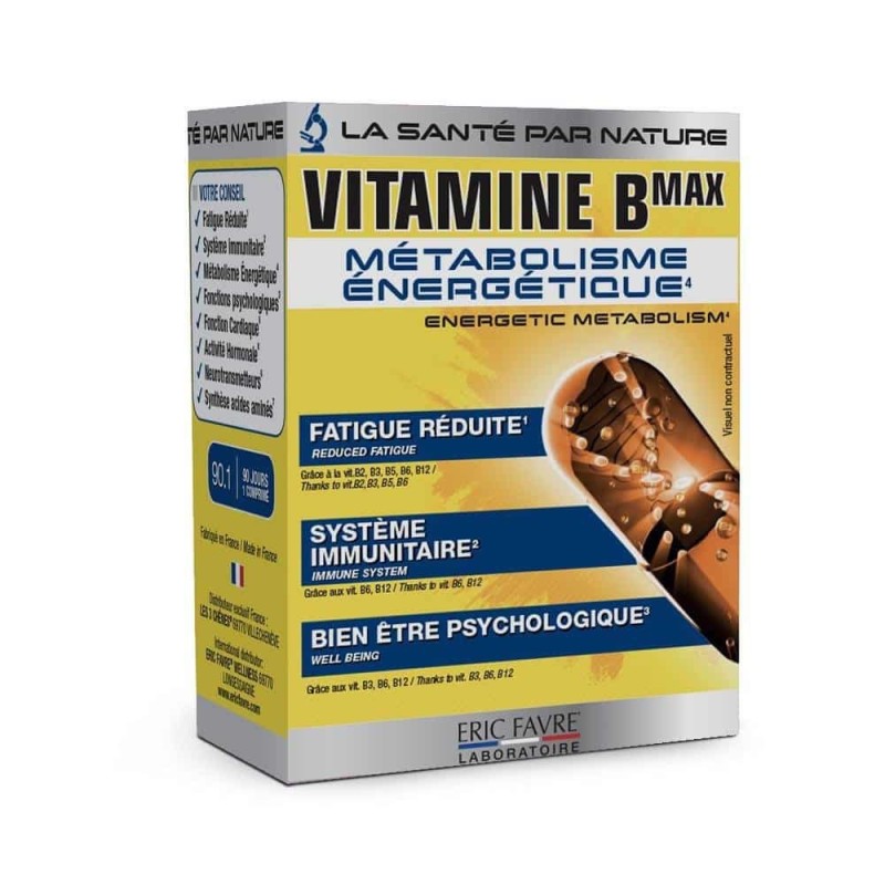 ERIC FAVRE COMPLEXE VITAMINE B MAX 60 CP