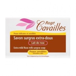 ROGE CAVAILLES SAVON SURGRAS LAIT DE ROSE 2X250GR