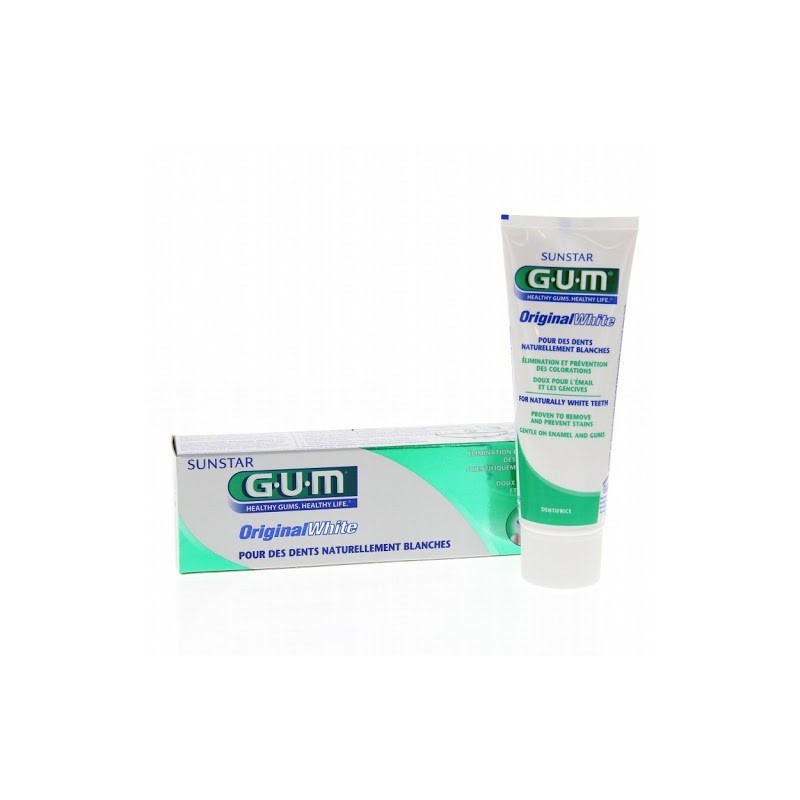 GUM DENT ORIGINAL WHITE 75ML