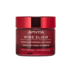 APIVITA WINE ELIXIR CREME ANTI RIDES TEXTURE RICHE 50ML