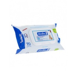 DODIE LINGETTES NETTOYANTES DERMO APAISANTE 70U