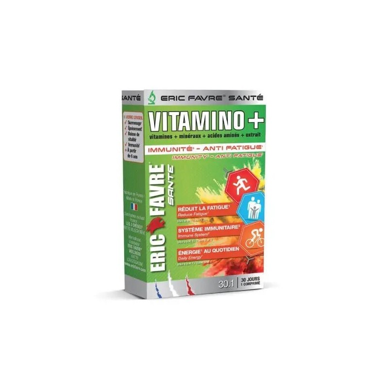 ERIC FAVRE VITAMINES ET MINERAUX 30 COMPRIMES