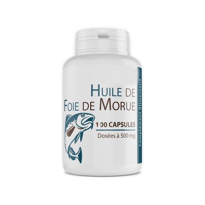 GPH DIFFUSION HUILE DE FOIE DE MORUE 100 CAPSULES