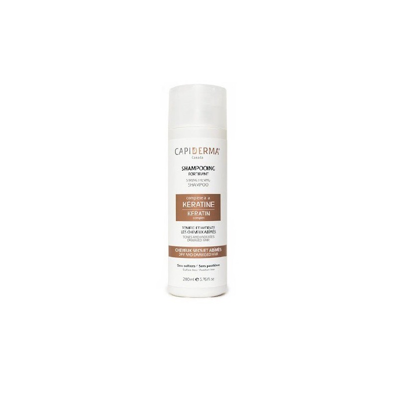 CAPIDERMA SHAMPOOING FORTIFIANT A LA KERATINE 200ML