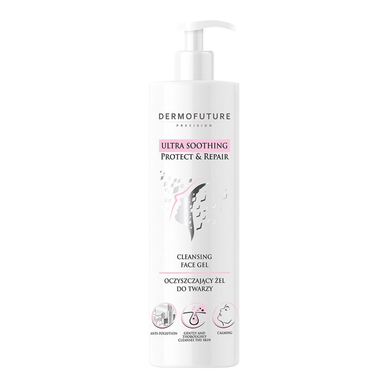 DERMOFUTURE GEL NETTOYANT ULTRA APAISANT 400ML