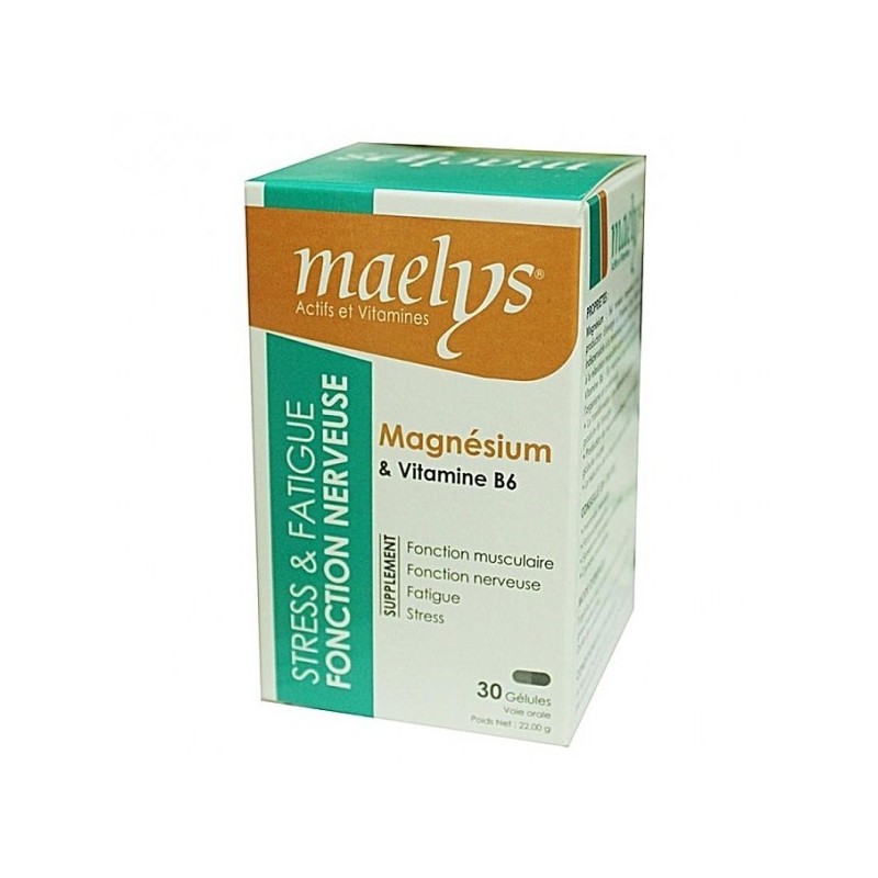 MAELYS MAGNESIUM 30GELU