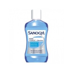 SANOGYL BAIN DE BOUCHE SOIN COMPLET + BLANCHEUR FL 500ML
