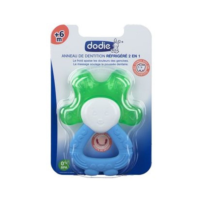 DODIE ANNEAU DE DENTITION REFRIGERE 2 EN 1 BLEU