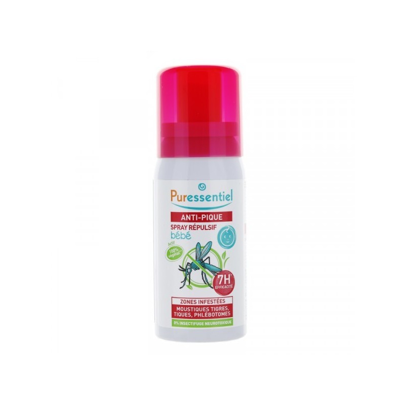 PURESS ANTI PIQUE SPRAY RÉPULSIF BEBE 60ML