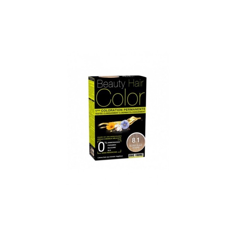 ERIC FAVRE BEAUTY HAIR COLOR 8.1 BLOND CLAIRE CENDRE 160ML