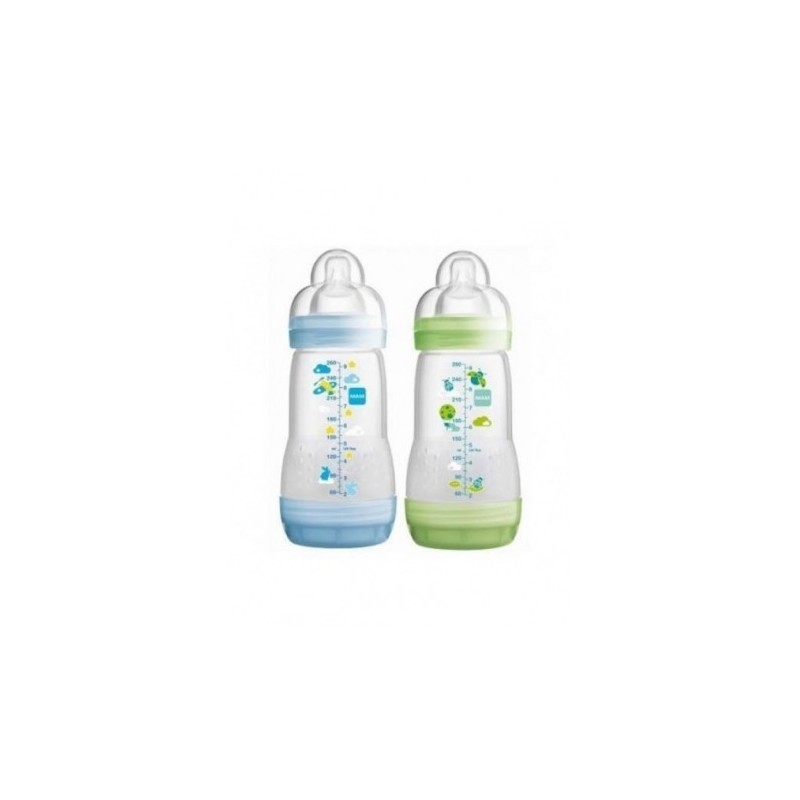MAM BIBERON EASY START ANTI COLIC 2M+ 260ML(PACK)