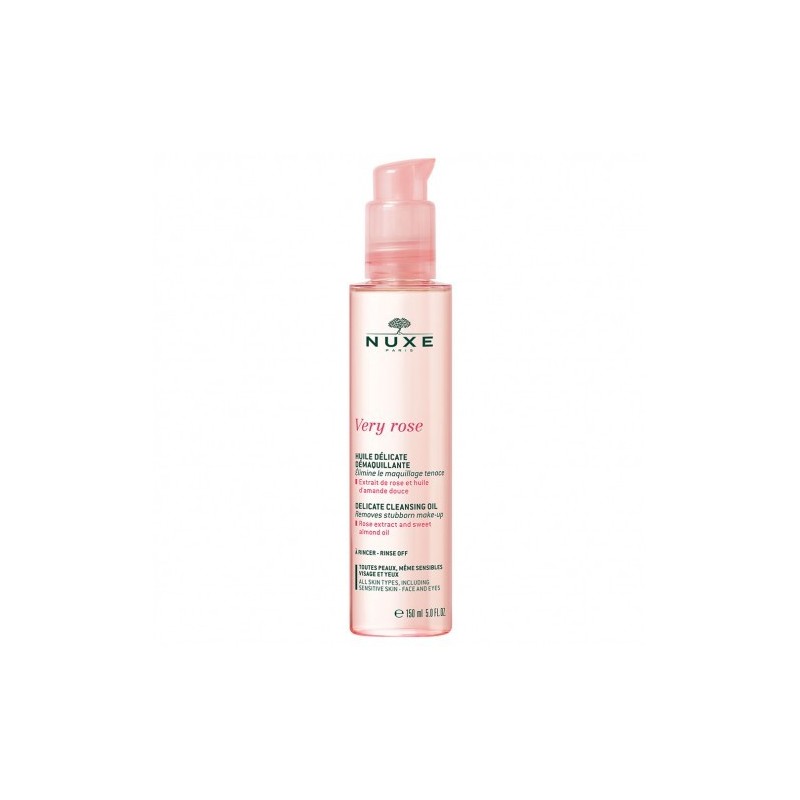NUXE VERY ROSE HUILE DELICATE DEMAQUILLANTE 150ML