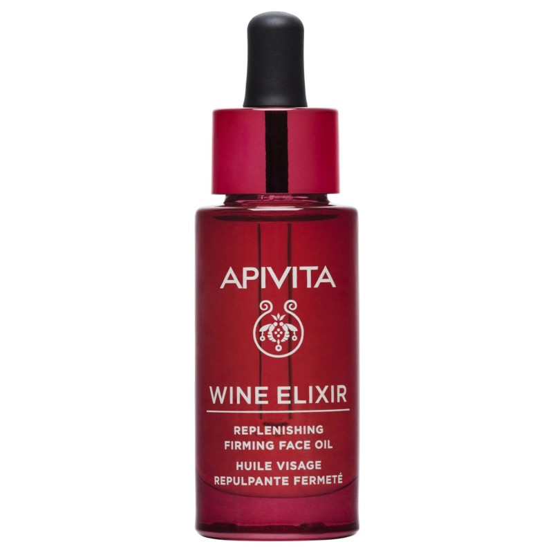 APIVITA WINE ELIXIR HUILE VISAGE REPULPANTE FERMETE 30ML