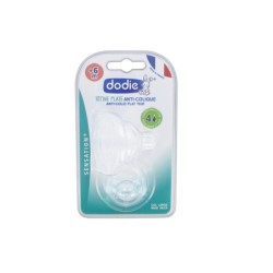 DODIE TETINE PLATE SENS+ ANTI COLIQUE D4 +6M LIQUIDE EPAIS X