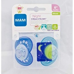 MAM SUCETTES NIGHT 6M+