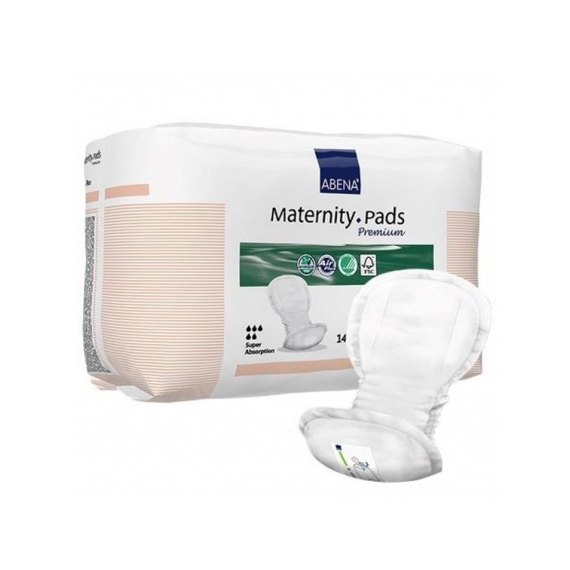 SERVIETTES MATERNITÉ ABENA 15U
