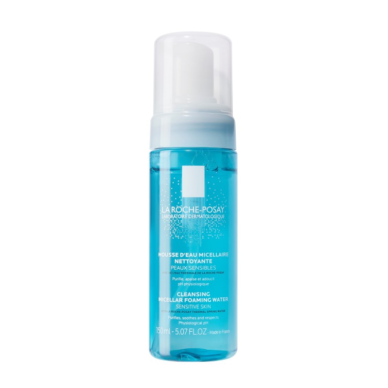 LA ROCHE POSAY EAU MICELLAIRE MOUSSE NETTOYANTE PEAU SENSIBLE | 150ML